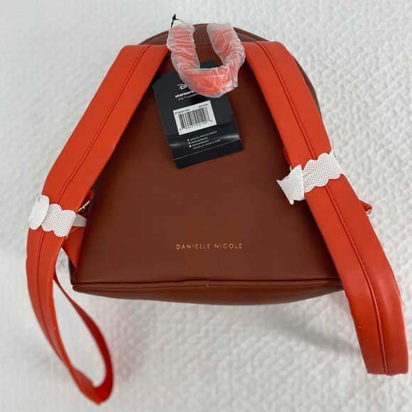 Star Wars Danielle Nicole Red Rebel Mini Backpack NWT - Picture 4 of 5